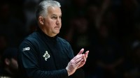 Purdue Boilermakers head coach Matt Painter reacts to a call during the second half against the Minnesota Golden Gophers at Mackey Arena.