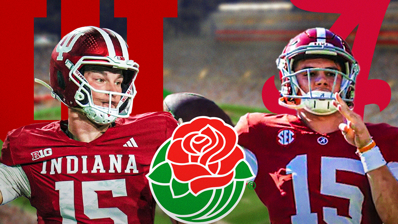 QB mismatch between Fernando Mendoza, Ty Simpson will decide Indiana-Alabama Rose Bowl