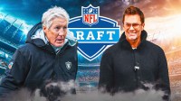 Pete Carroll and Tom Brady have tough choices to make ahead of the Raiders' 2026 draft class.