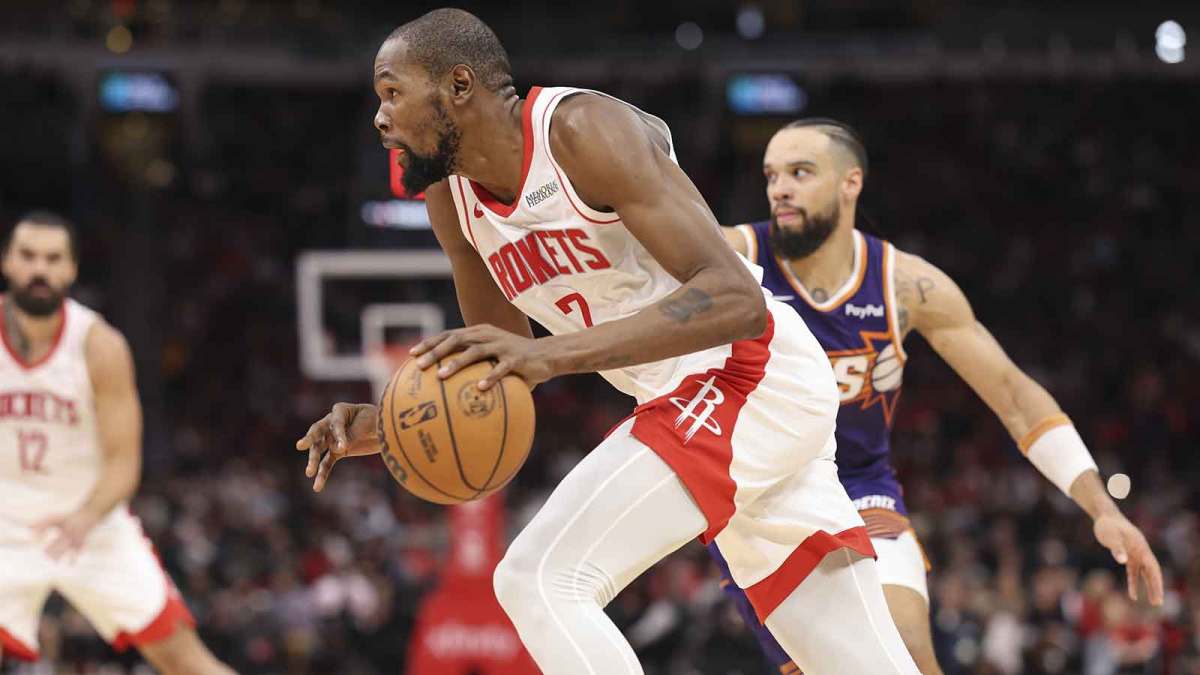 Kevin Durant passed 31000 career points and delivered an emphatic statement after the Houston Rockets’ 117-98 win over the Phoenix Suns.