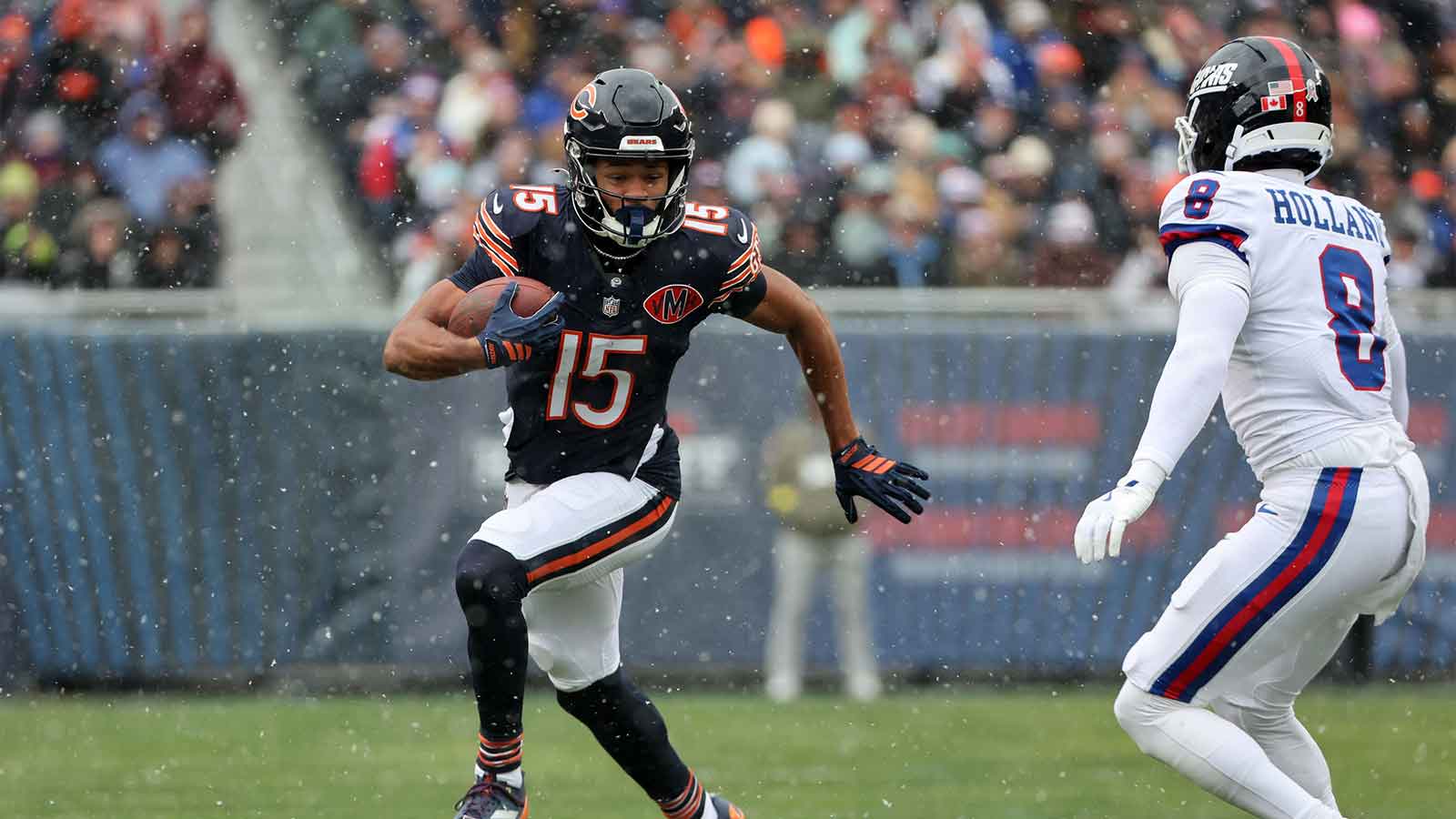Bears’ Rome Odunze scratched from Browns game after aggravating foot injury