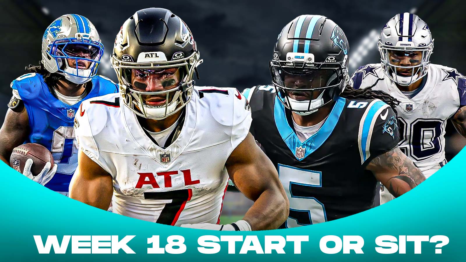 NFL Fantasy Football Week 18 2025 Start ‘Em Sit ‘Em: Running Back