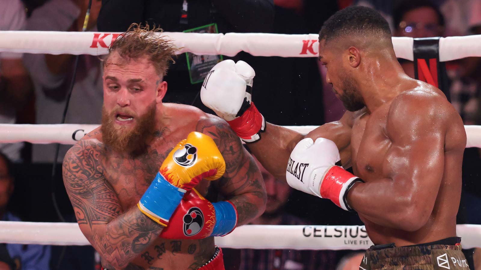 Jake Paul gives update after Anthony Joshua fight: ‘Lots of pain’