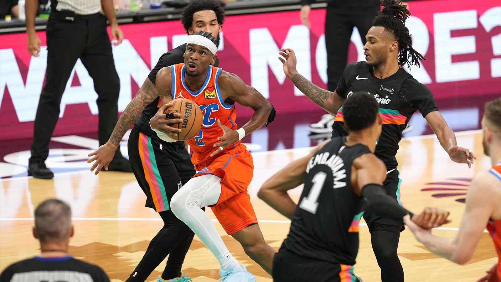 Thunder dealt harsh Spurs reality