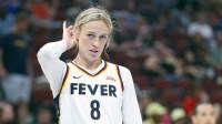 WNBA player Sophie Cunningham on the Indiana Fever.