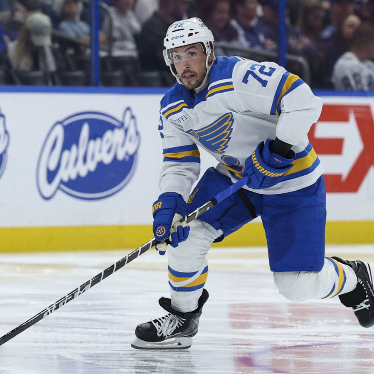 Blues news: Justin Faulk's 'measuring stick' take after Lightning loss