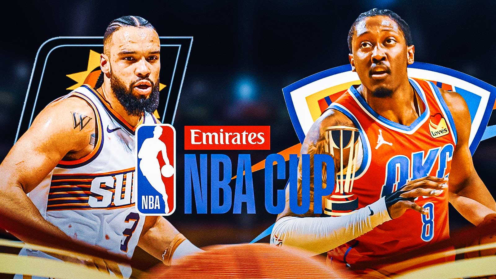 Suns Thunder prediction, NBA Cup odds