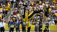 Steelers' T.J. Watt joins Aaron Rodgers as full participant ahead of Ravens matchup