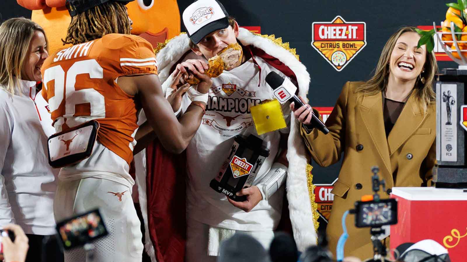 Texas star Arch Manning’s Citrus Bowl MVP take catches Steve Sarkisian off guard