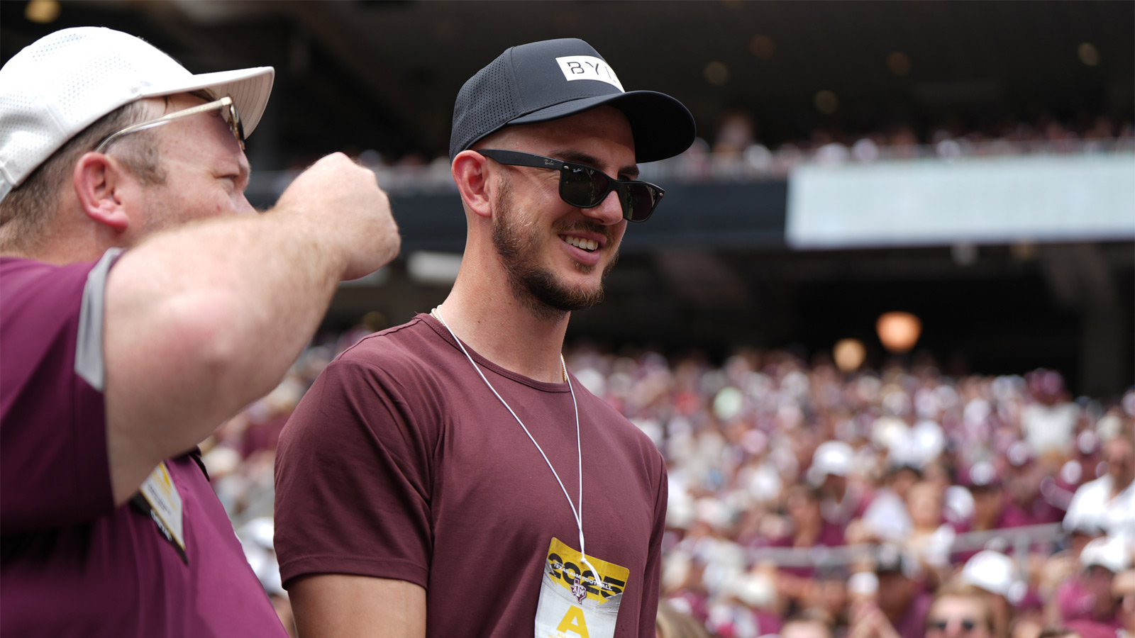 Thunder’s Alex Caruso gives his full support to Texas A&M for CFB game