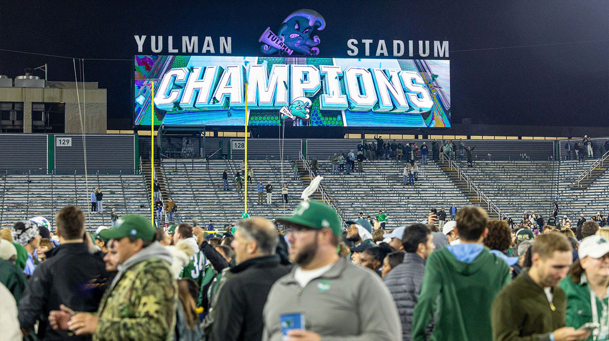 Tulane football punches ticket to CFP with win over North Texas
