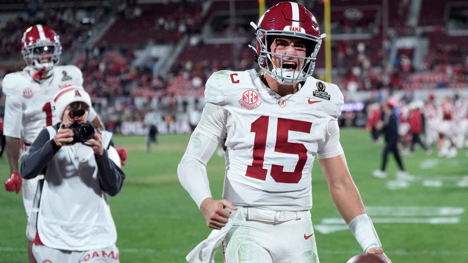 Alabama football’s Ty Simpson channels Geno Smith after CFP win over Oklahoma