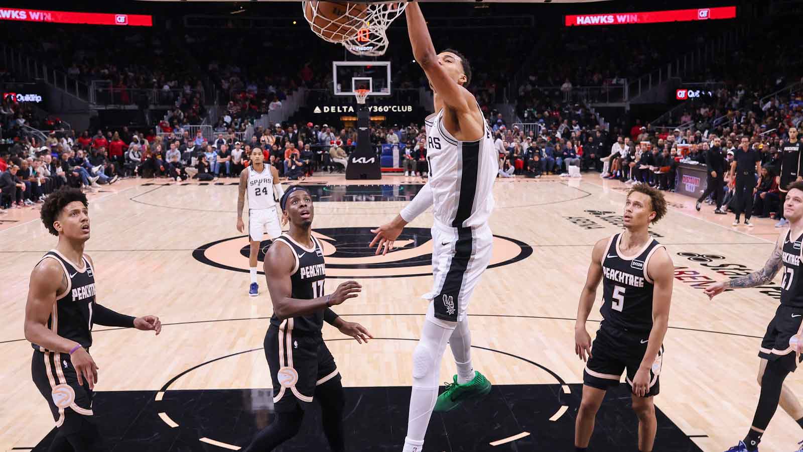 Dyson Daniels reveals the Victor Wembanyama problem that led to Hawks’ loss