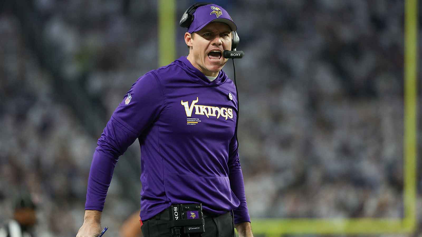 Vikings HC Kevin O’Connell’s ‘proud’ reaction to upsetting Lions behind 6 turnovers