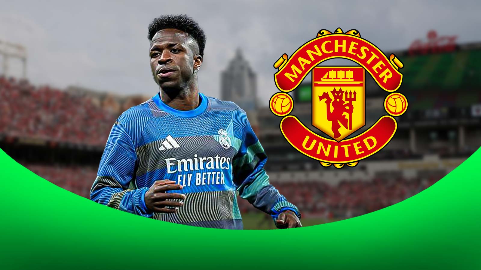 Reports confirm Vinicius Jr met with Man United