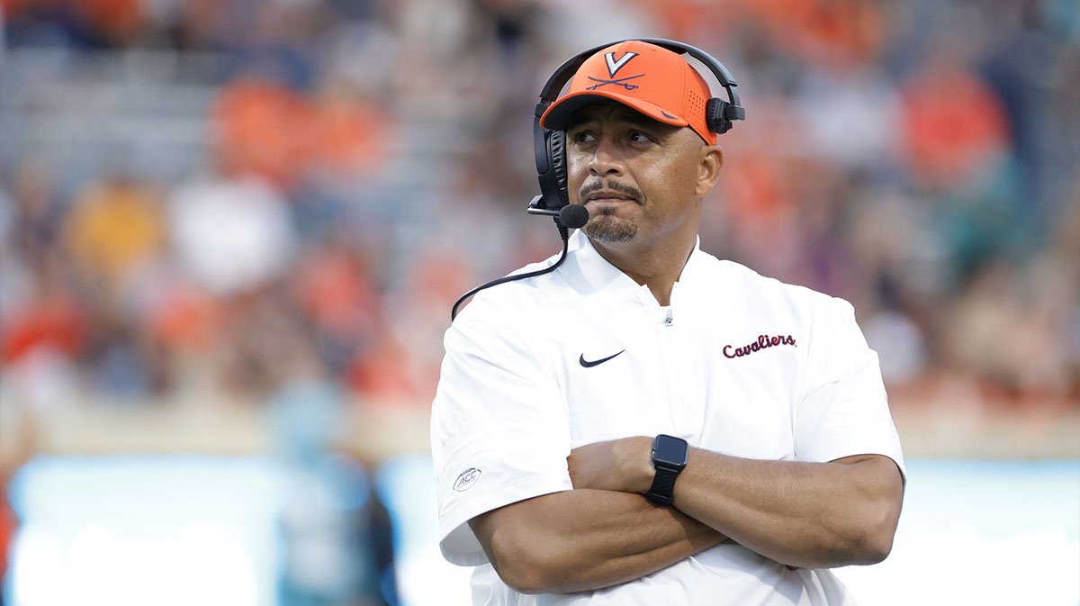 Tony Elliott explains costly double-pass call that ended Virginia’s season