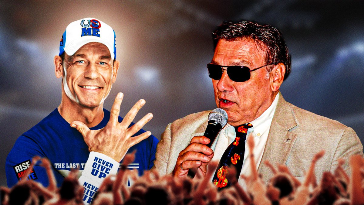 WWE legend John Cena and his father John Cena Sr.