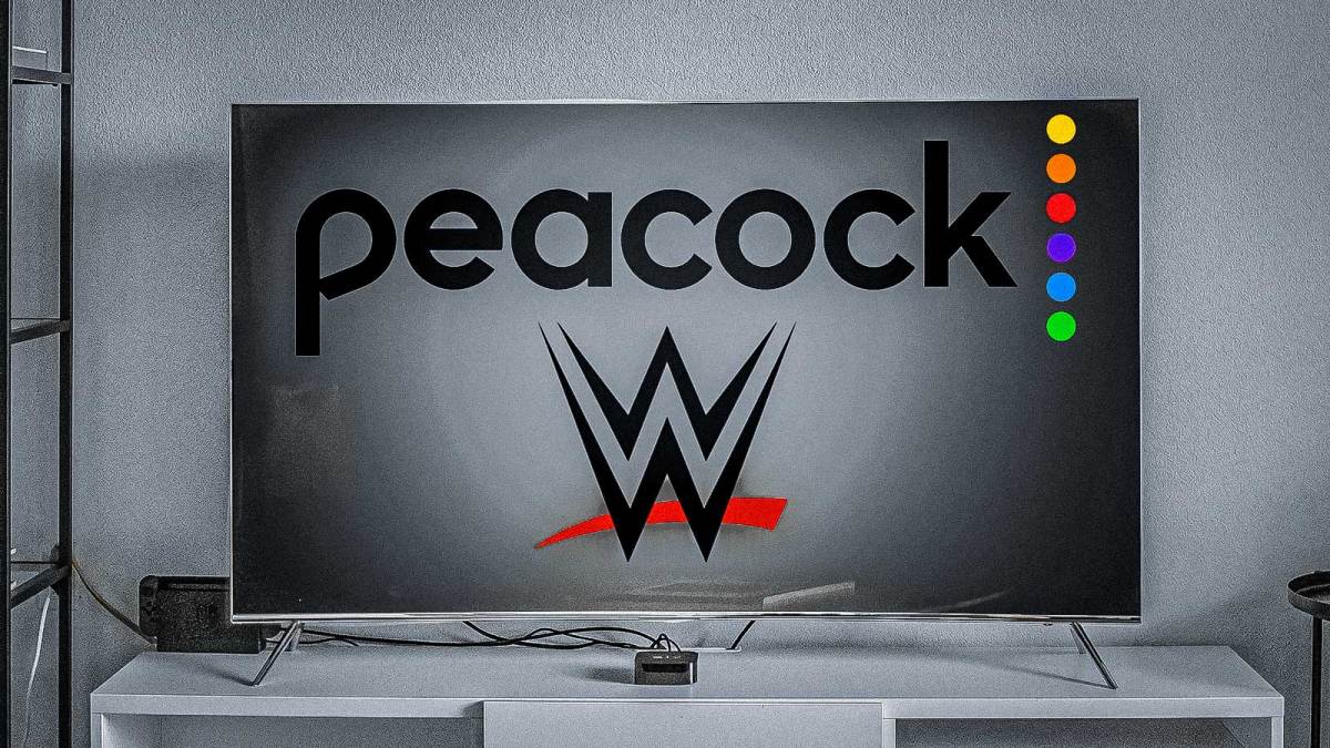 WWE and Peacock logo