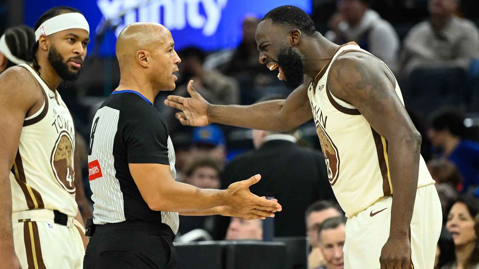 Warriors’ Draymond Green, Steve Kerr get into heated shouting match during Magic win