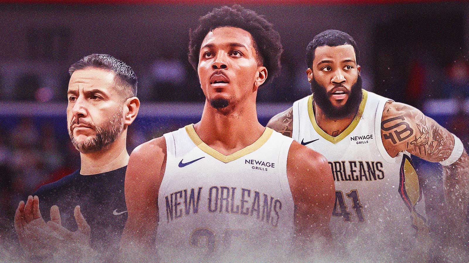 Pelicans trio of Trey Murphy III, James Borrego, Saddiq Bey