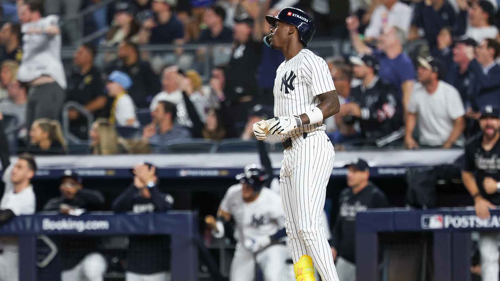 Yankees’ Jazz Chisholm claps back at fans for social media trash talking