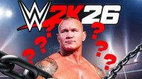 WWE legend Randy Orton and the WWE 2K25 logo