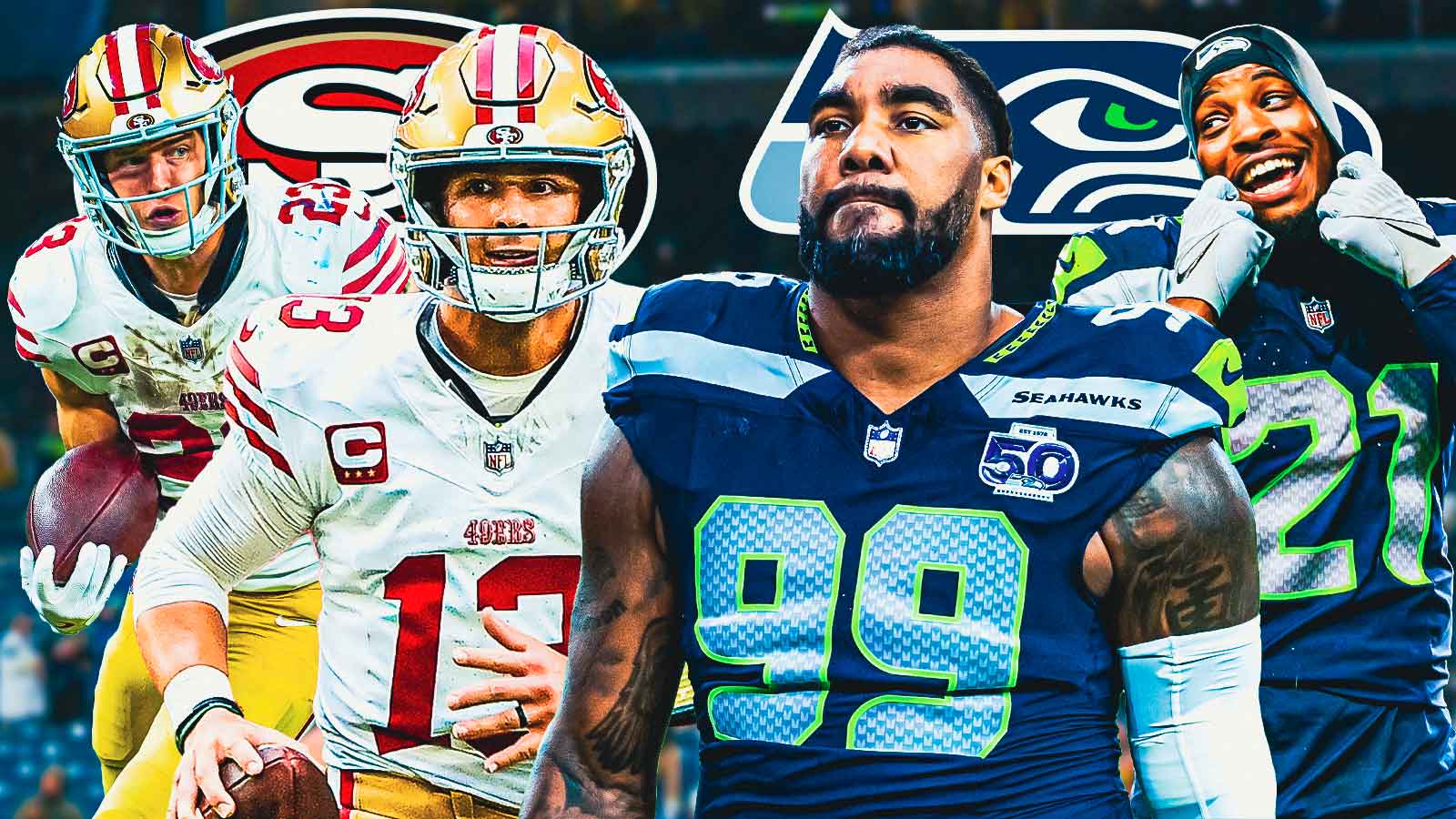 49ers offense vs. Seahawks defense is a heavyweight battle worthy of a No. 1 seed decider
