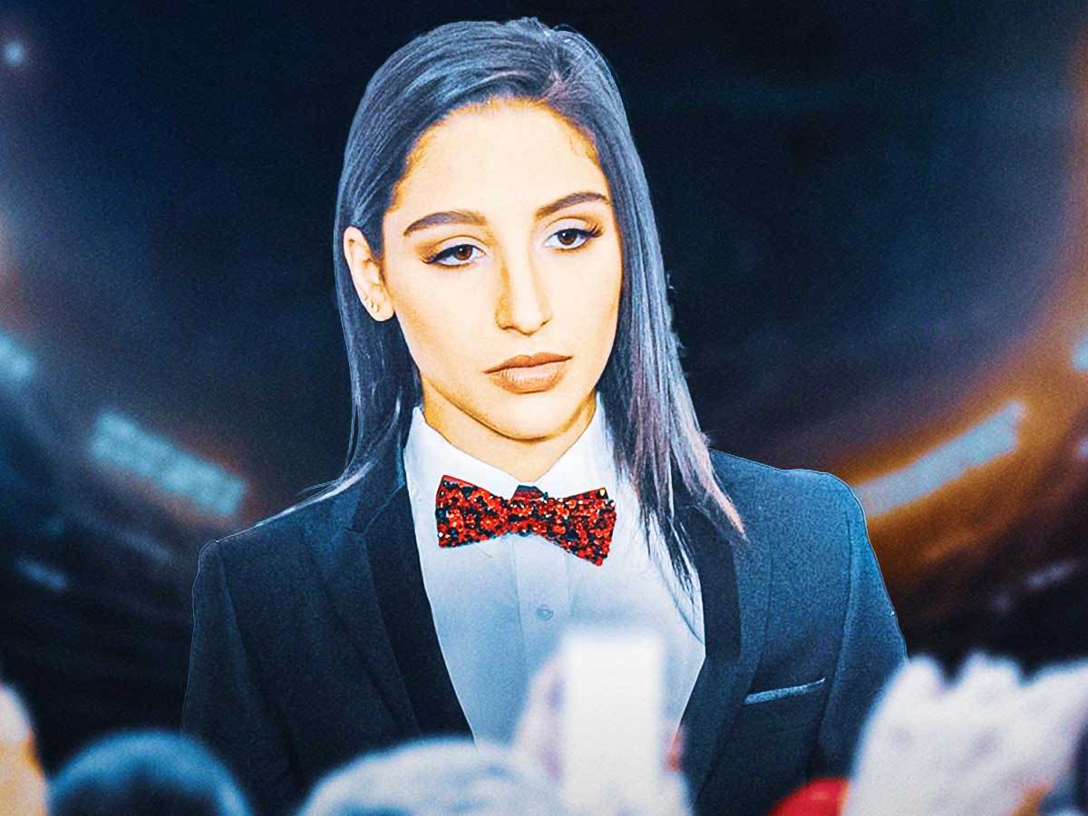 abella danger blue dress Abella Danger Critiques Lily Phillips and Bonnie Blue's OnlyFans Challenges