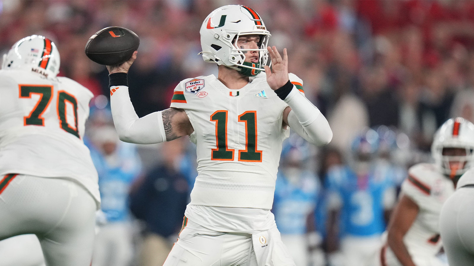 Carson Beck leads Miami football on game-winning drive to beat Ole Miss in CFP semifinal