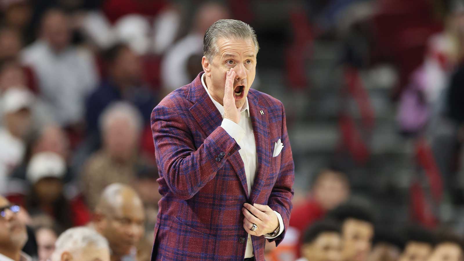 John Calipari’s hilarious reaction to Auburn losing after smoking Arkansas