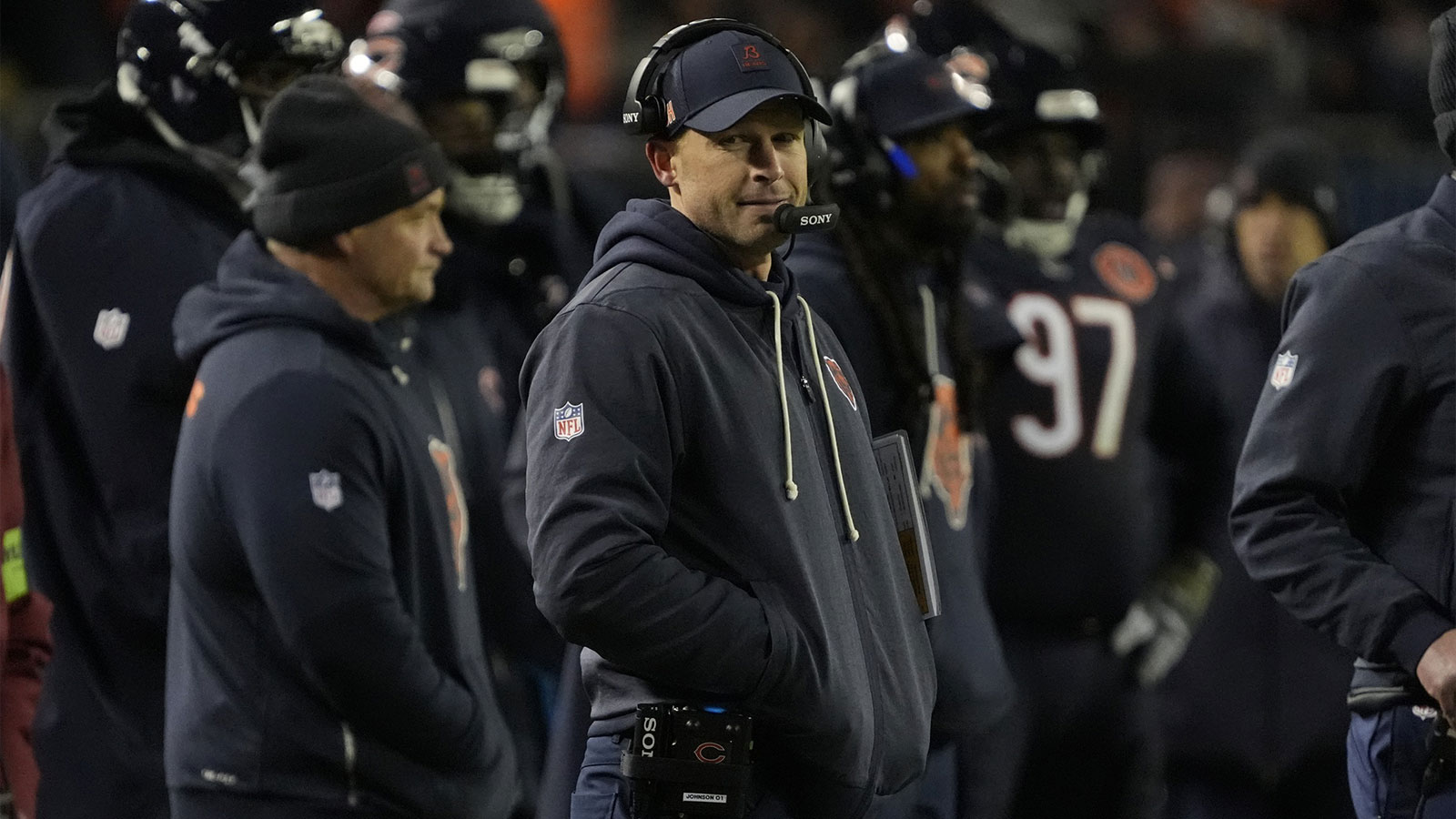 Bears’ Ben Johnson earns ringing endorsement from Caleb Williams after improbable run