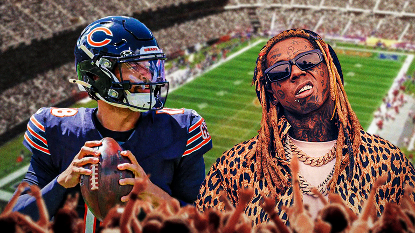 Bears’ Caleb Williams trolls Lil Wayne again after epic playoff comeback vs. Packers