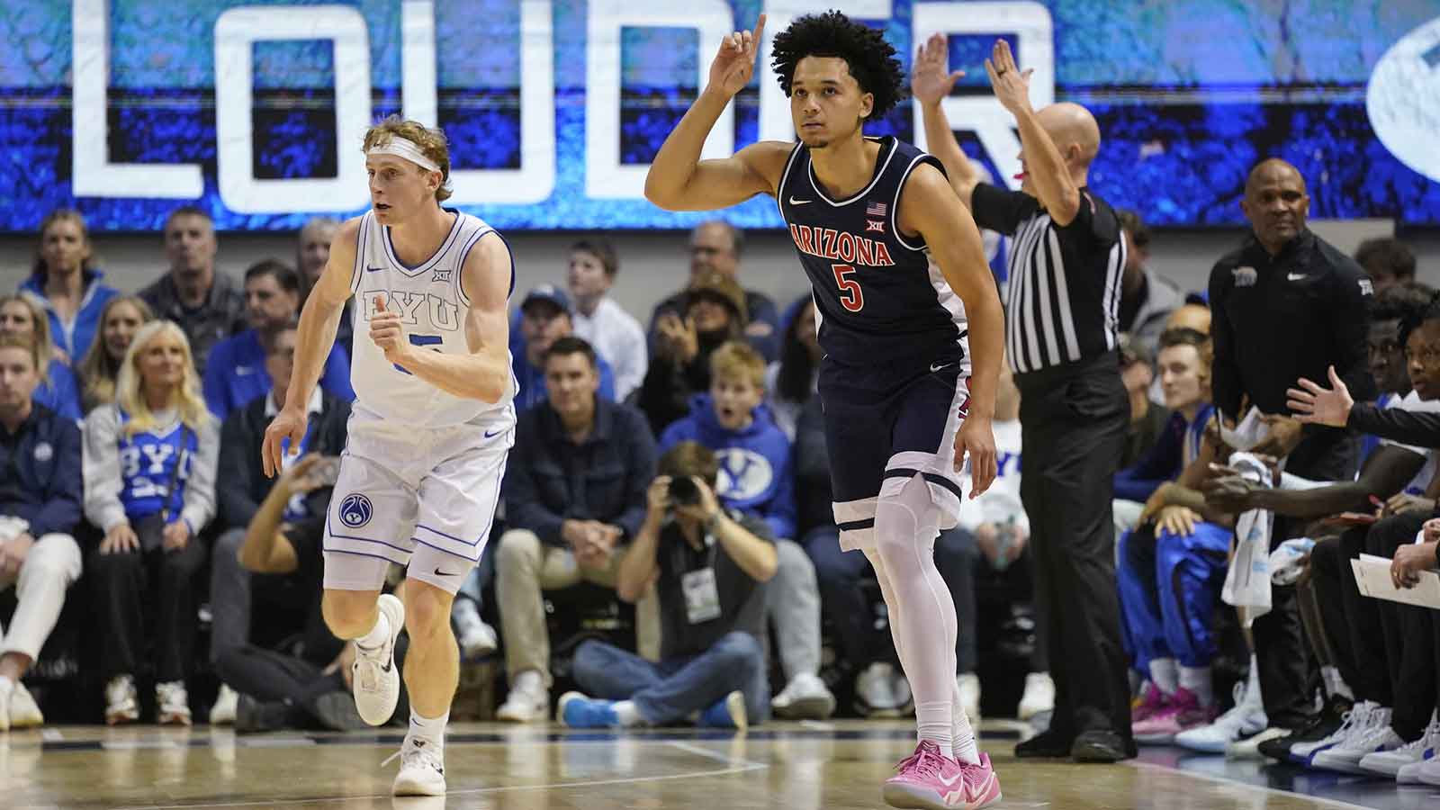 Arizona’s Brayden Burries calls game with clutch last-second block vs. BYU