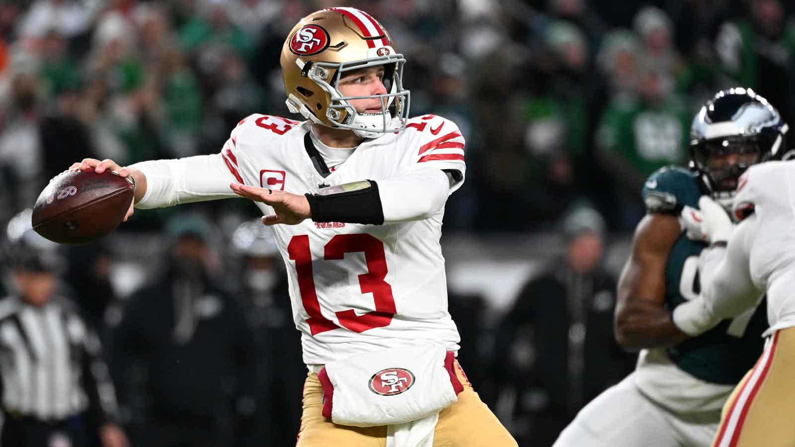 49ers’ Brock Purdy shares one regret about trick play TD vs. Eagles