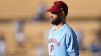 Phillies' Bryce Harper says he's currently an 'apparel/footwear' free agent