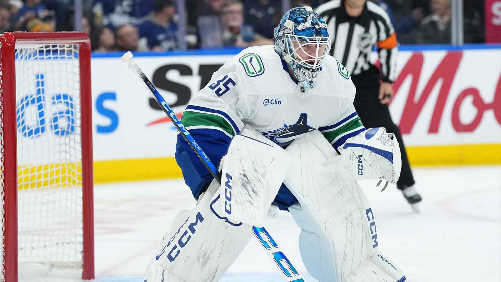 Canucks officially shutting down Thatcher Demko for season
