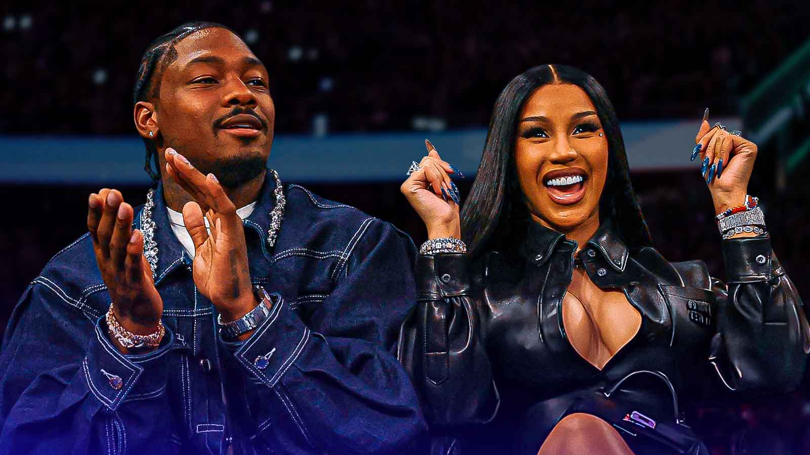 Cardi B goes off on reporter rooting against Patriots, Stefon Diggs