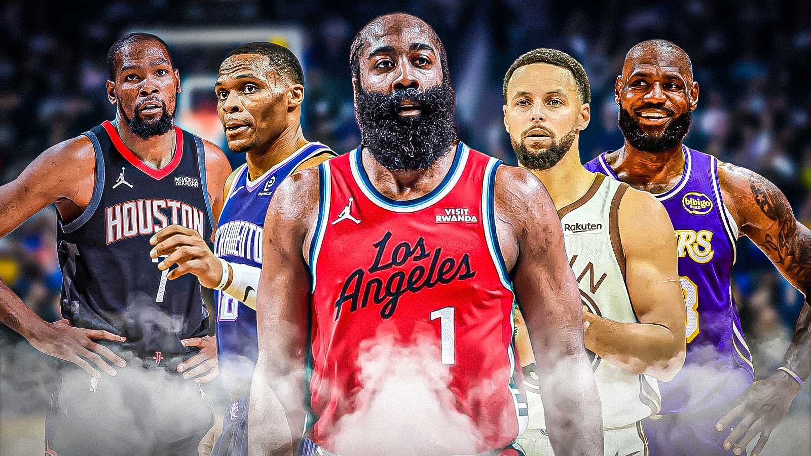 Clippers’ James Harden shouts out Kevin Durant, plus other legends for their longevity