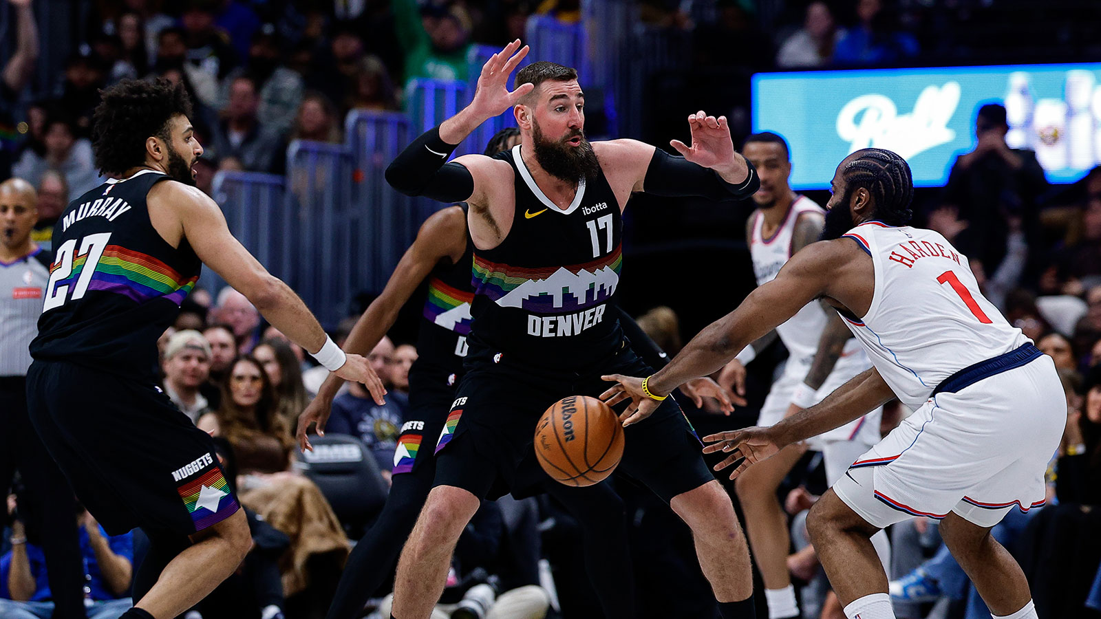 Nuggets announcer hits Clippers’ James Harden with ‘free throw merchant’ diss