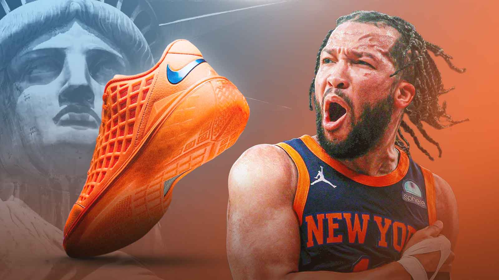 Closer look at Jalen Brunson’s new Nike Kobe 3 Low PE