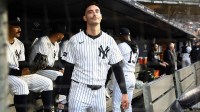 New York Yankees right fielder Cody Bellinger (35) at Yankee Stadium.