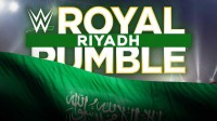 WWE Royal Rumble 2026 logo with the Saudi Arabian flag