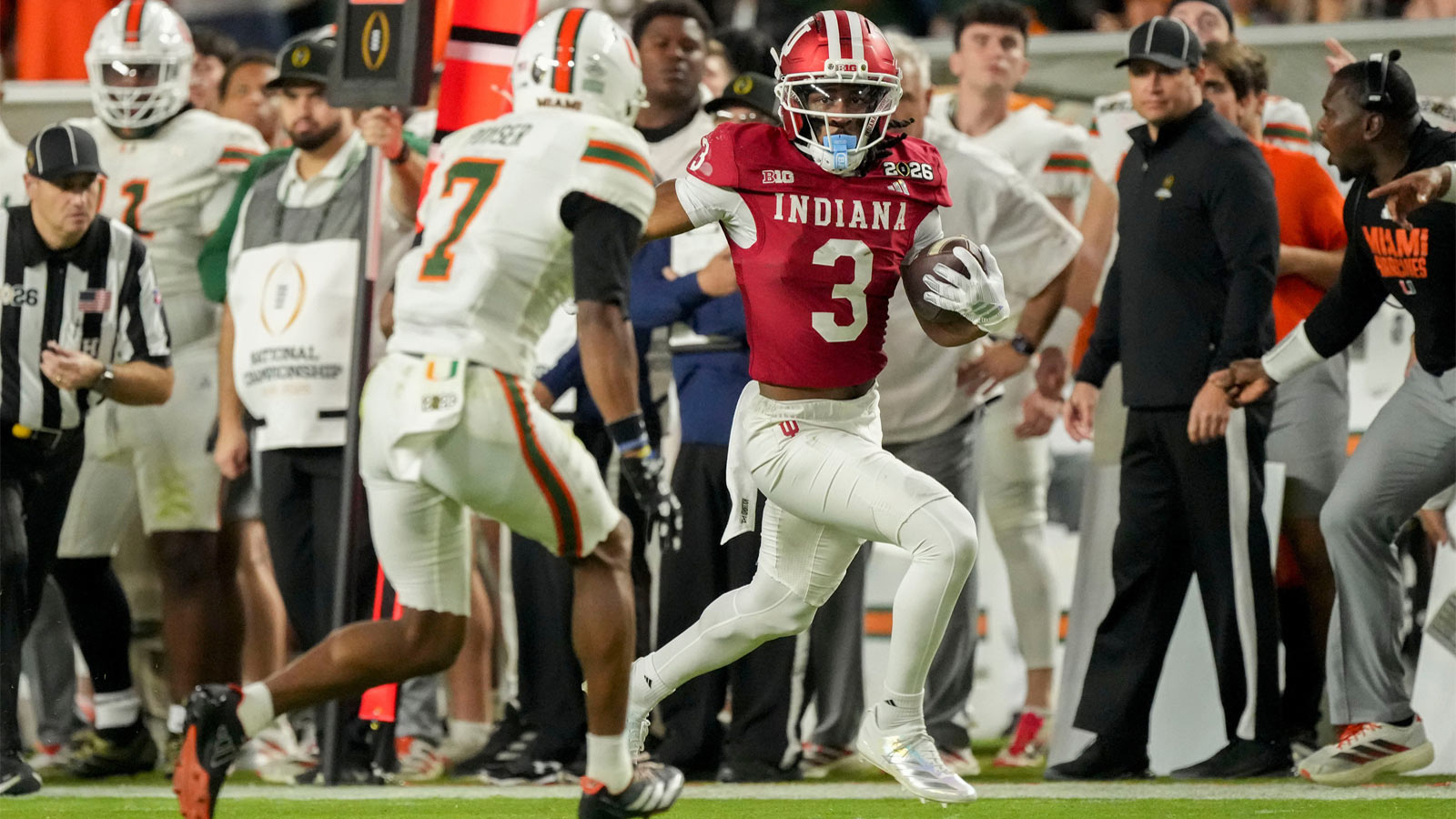 Leading Indiana football receiver Omar Cooper Jr. declaring for 2026 NFL Draft