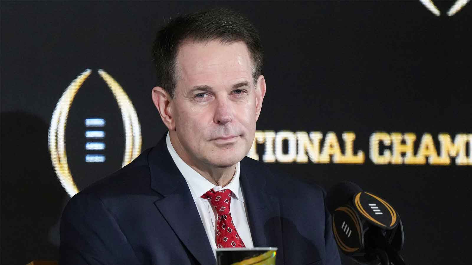 Curt Cignetti will be rested for the National Championship game