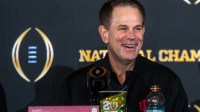 Indiana Hoosiers head coach Curt Cignetti after winning the College Football Playoff National Championship.