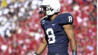 Penn State Nittany Lions cornerback D'Anton Lynn (8) during the game against the Houston Cougars at Cotton Bowl Stadium. Houston won 30-14.