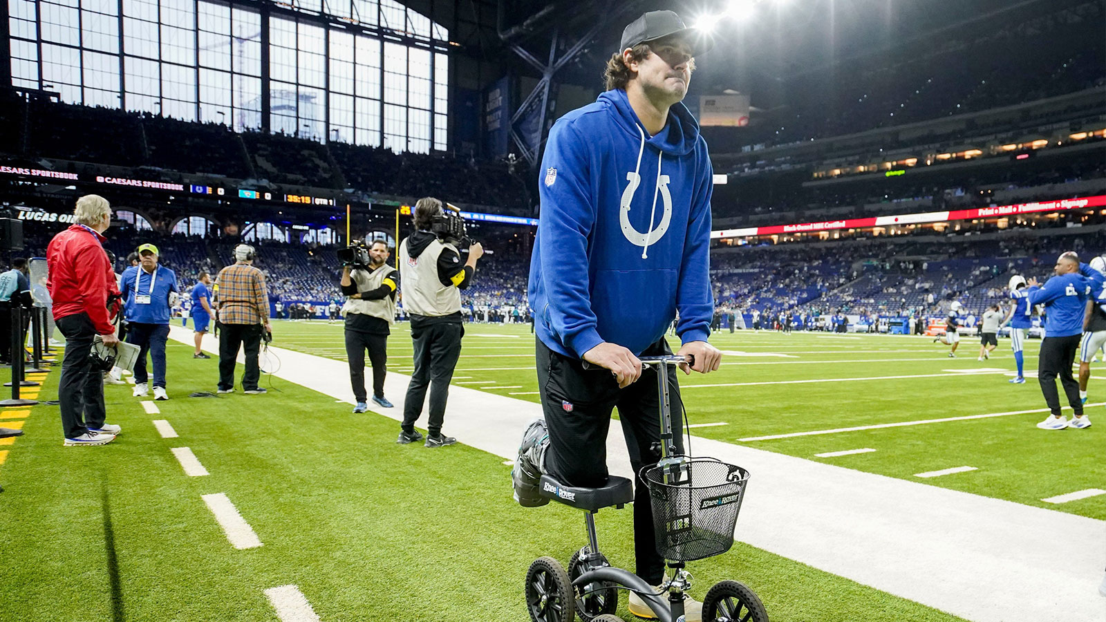Colts’ Daniel Jones expects to be ready for training camp after rehabbing Achilles injury
