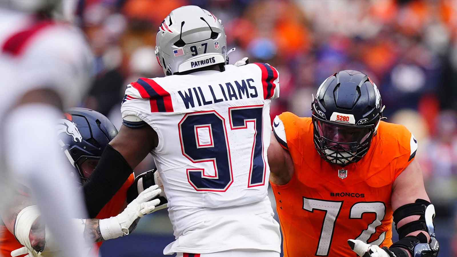 Patriots’ Milton Williams is throwing shade at Broncos’ O-Line after advancing to Super Bowl