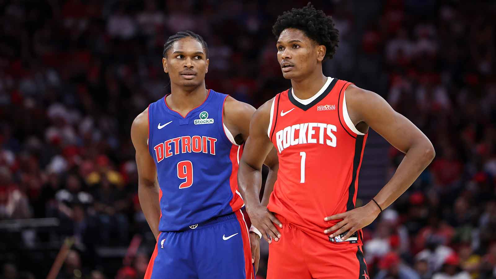 Thompson family loving duel between Amen, Ausar Thompson in Rockets-Pistons clash