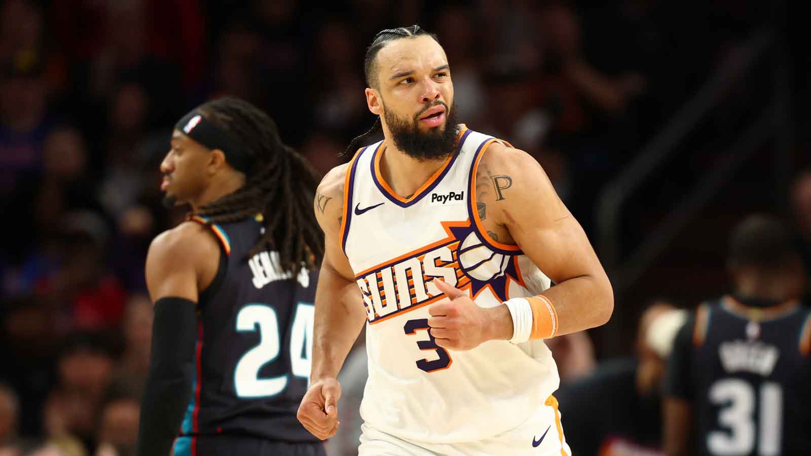 Suns’ Dillon Brooks credits Warriors playoff loss for career-high vs Pistons